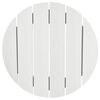 vidaXL Τραπέζι μπαρ Λευκό 55 x 55 x 107 cm HDPE