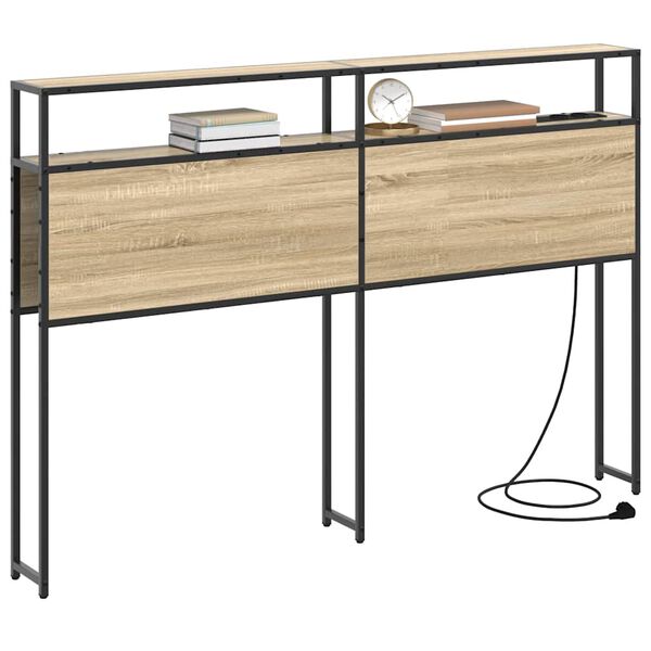 vidaXL &Kappa;&epsilon;&phi;&alpha;&lambda;ά&rho;&iota; &Alpha;&pi;&omicron;&theta;ή&kappa;&eta;&sigmaf; &mu;&epsilon; &rho;ά&phi;&iota; Sonoma &Delta;&rho;&upsilon;&sigmaf; 120 cm &Epsilon;&pi;&epsilon;&xi;&epsilon;&rho;&gamma;&alpha;&sigma;&mu;έ&nu;&omicron; &xi;ύ&lambda;&omicron;