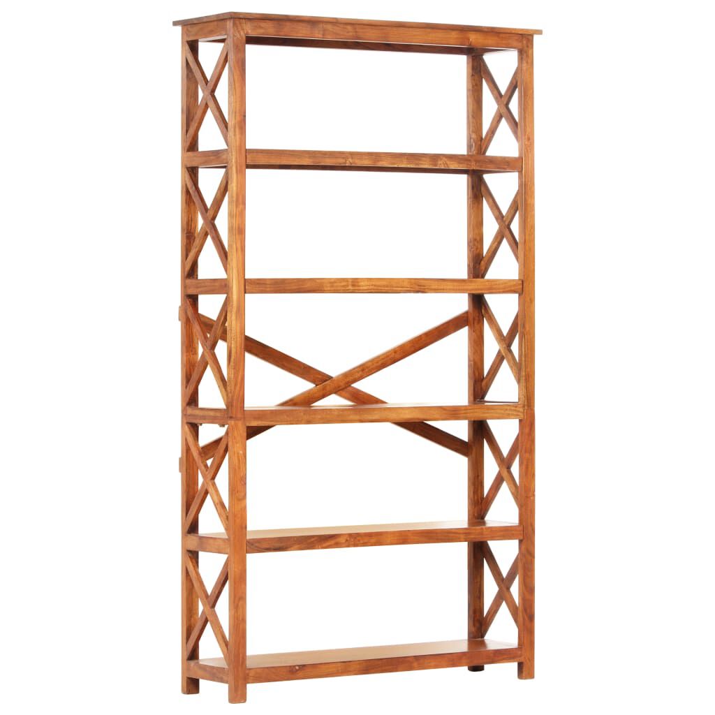 vidaXL Βιβλιοθήκη 100x30x180 εκ. Μασίφ Ξύλο Ακακίας με Μελί Φινίρισμα
