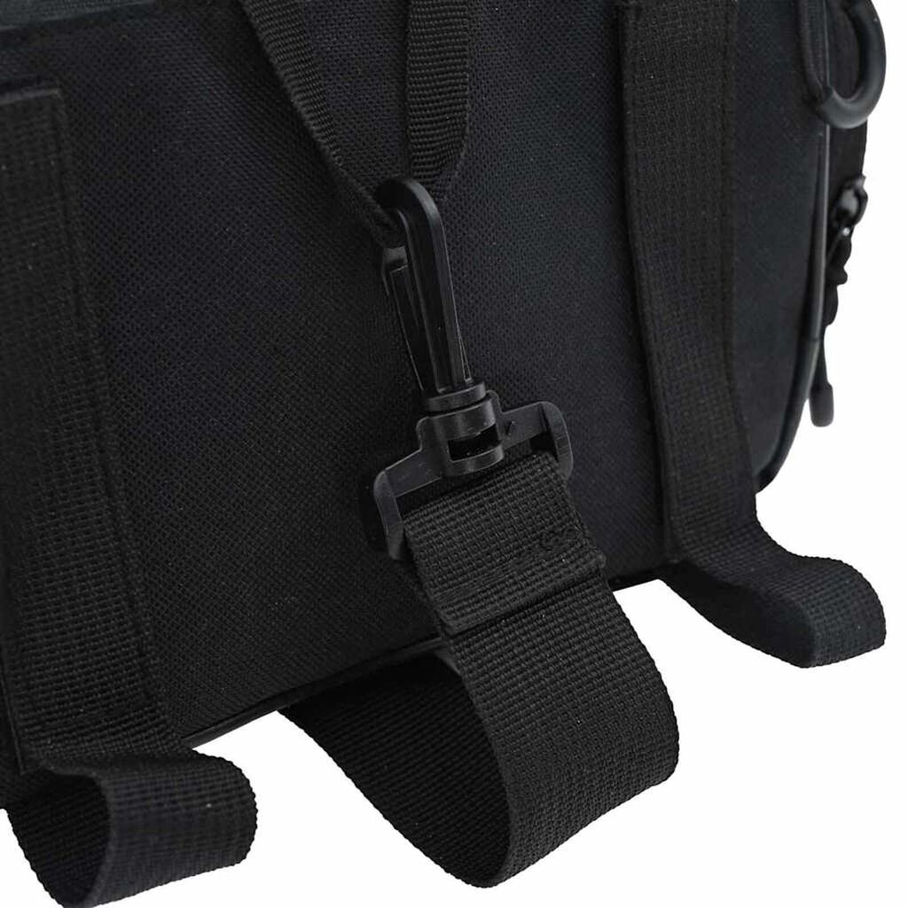 vidaXL Τσάντα Ποδηλάτου Μαύρο 38 x 21 x 16 cm Πολυεστέρας
