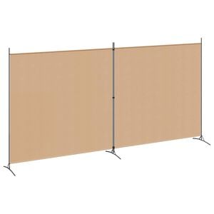 vidaXL &Delta;ί&alpha;&upsilon;&lambda;&omicron;&sigmaf; &Delta;&omega;&mu;&alpha;&tau;ί&omicron;&upsilon; 2 &Pi;ά&nu;&epsilon;&lambda; &Mu;&pi;&epsilon;&zeta; 348 x 180 cm Ύ&phi;&alpha;&sigma;&mu;&alpha;
