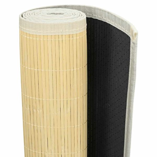 vidaXL Χαλί Φυσικό Χρώμα 100 x 160 εκ. από Μπαμπού