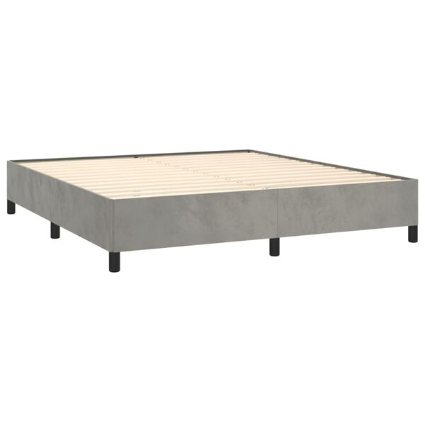 vidaXL &Kappa;&rho;&epsilon;&beta;ά&tau;&iota; Boxspring &mu;&epsilon; &Sigma;&tau;&rho;ώ&mu;&alpha; &Alpha;&nu;&omicron;&iota;&chi;&tau;ό &Gamma;&kappa;&rho;&iota; 180x200 &epsilon;&kappa;. &Beta;&epsilon;&lambda;&omicron;ύ&delta;&iota;&nu;&omicron;