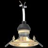 vidaXL Spotlights με προβολείς 6 pcs Χρυσό 9 x 9 εκ. Μέταλλο