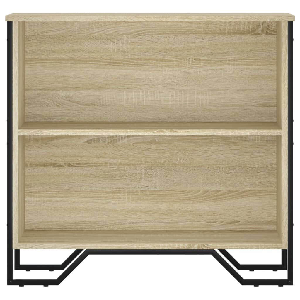 vidaXL Βιβλιοθήκη Sonoma Δρυς 80x31x74,5 εκ. από Επεξεργασμένο Ξύλο