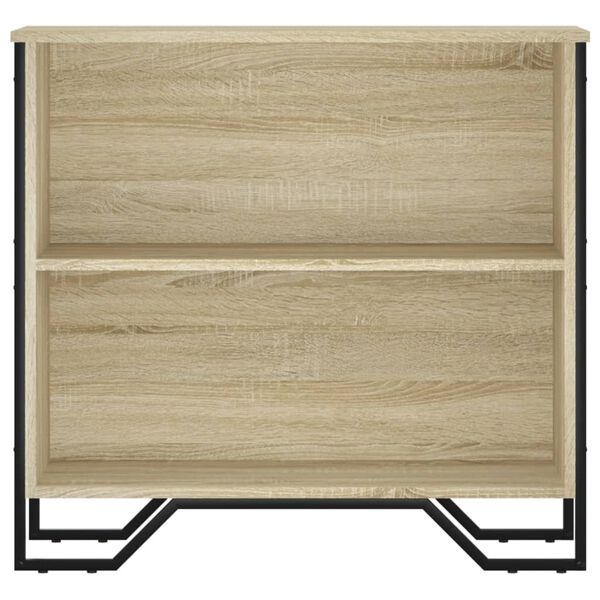 vidaXL Βιβλιοθήκη Sonoma Δρυς 80x31x74,5 εκ. από Επεξεργασμένο Ξύλο