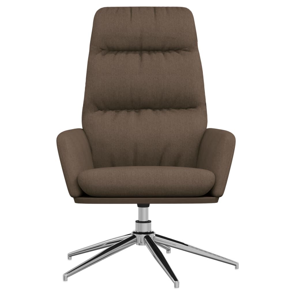 vidaXL Πολυθρόνα Relax Taupe Υφασμάτινη