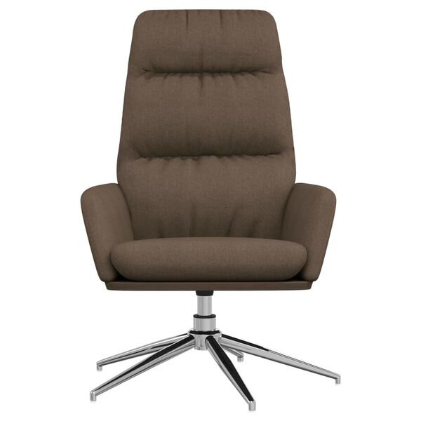 vidaXL Πολυθρόνα Relax Taupe Υφασμάτινη