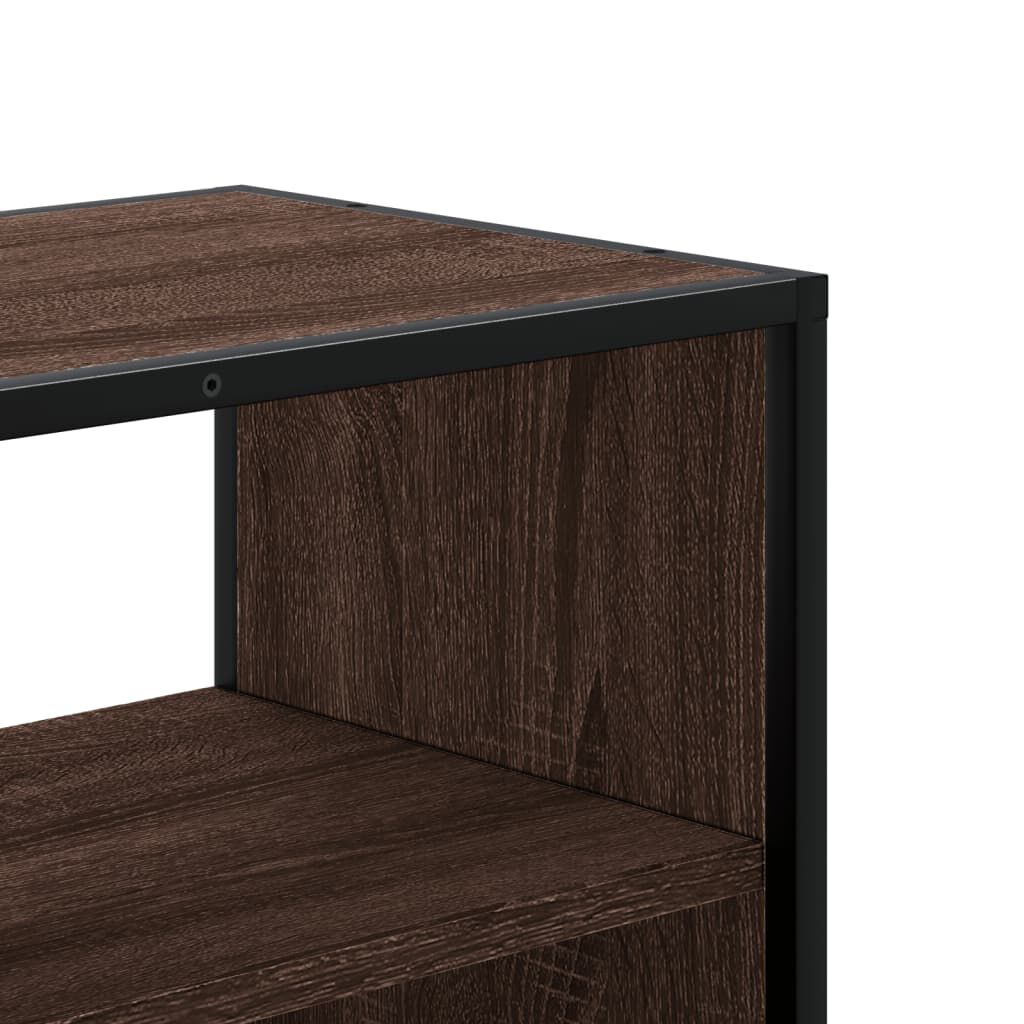 vidaXL Έπιπλο Τηλεόρασης Καφέ Δρυς 100x31x39,5 εκ. Επεξεργασμένο Ξύλο