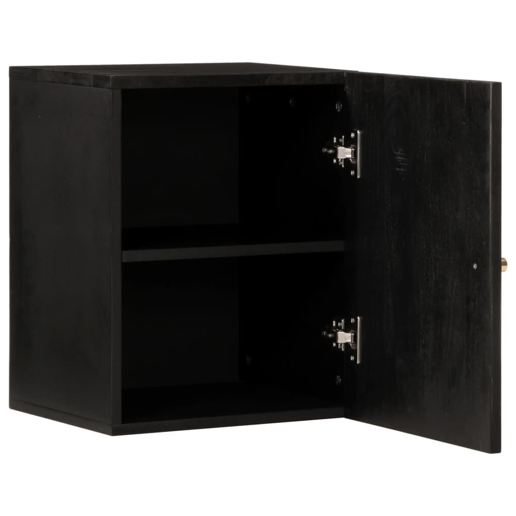 vidaXL Ντουλάπι Μπάνιου Επιτοίχιο 38x33x48 εκ. από Μασίφ Ξύλο Μάνγκο