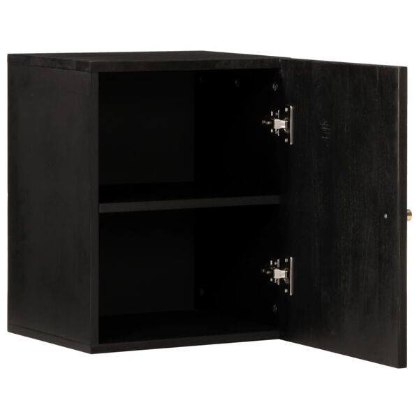 vidaXL Ντουλάπι Μπάνιου Επιτοίχιο 38x33x48 εκ. από Μασίφ Ξύλο Μάνγκο