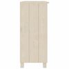 vidaXL Ντουλάπι HAMAR Καφέ Μελί 85 x 35 x 80 εκ. Μασίφ Ξύλο Πεύκου