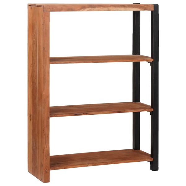 vidaXL Ράφι Βιβλίων Καφέ 80 x 30 x 110 εκ Μασίφ ξύλο ακακίας