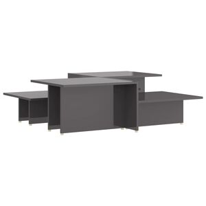 vidaXL &Tau;&rho;&alpha;&pi;&epsilon;&zeta;ά&kappa;&iota;&alpha; &Sigma;&alpha;&lambda;&omicron;&nu;&iota;&omicron;ύ 2 &tau;&epsilon;&mu; &Gamma;&upsilon;&alpha;&lambda;. &Gamma;&kappa;&rho;&iota; 111,5x50x33 &epsilon;&kappa; &Epsilon;&pi;&epsilon;&xi;. &Xi;ύ&lambda;&omicron;