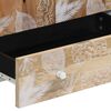 vidaXL Highboard 60x33,5x100 cm μασίφ ξύλο Mango