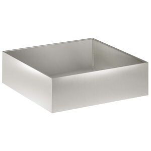 vidaXL &Gamma;&lambda;ά&sigma;&tau;&rho;&alpha; &Kappa;ή&pi;&omicron;&upsilon; &Alpha;&sigma;&eta;&mu;ί 80 x 80 x 30 cm &Alpha;&nu;&omicron;&xi;&epsilon;ί&delta;&omega;&tau;&omicron; &Alpha;&tau;&sigma;ά&lambda;&iota;