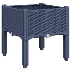 vidaXL &Zeta;&alpha;&rho;&nu;&tau;&iota;&nu;&iota;έ&rho;&alpha; &Kappa;ή&pi;&omicron;&upsilon; &mu;&epsilon; &Pi;ό&delta;&iota;&alpha; &Mu;&pi;&lambda;&epsilon; &Gamma;&kappa;&rho;&iota; 40x40x42 &epsilon;&kappa;. &alpha;&pi;ό &Pi;&omicron;&lambda;&upsilon;&pi;&rho;&omicron;&pi;&upsilon;&lambda;έ&nu;&iota;&omicron;