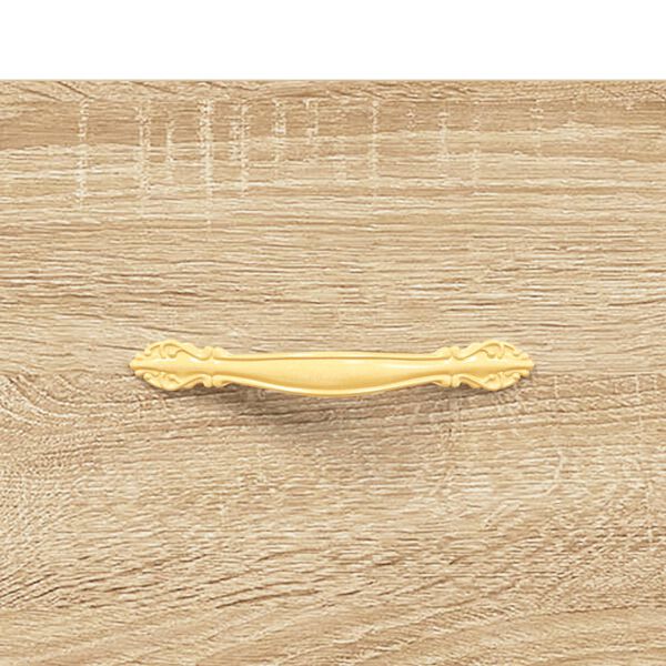 vidaXL Ντουλάπι Sonoma Δρυς 34,5x34x90 εκ. από Επεξεργασμένο Ξύλο