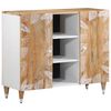 vidaXL Sideboard 90x33,5x75 cm &mu;&alpha;&sigma;ί&phi; &xi;ύ&lambda;&omicron; Mango