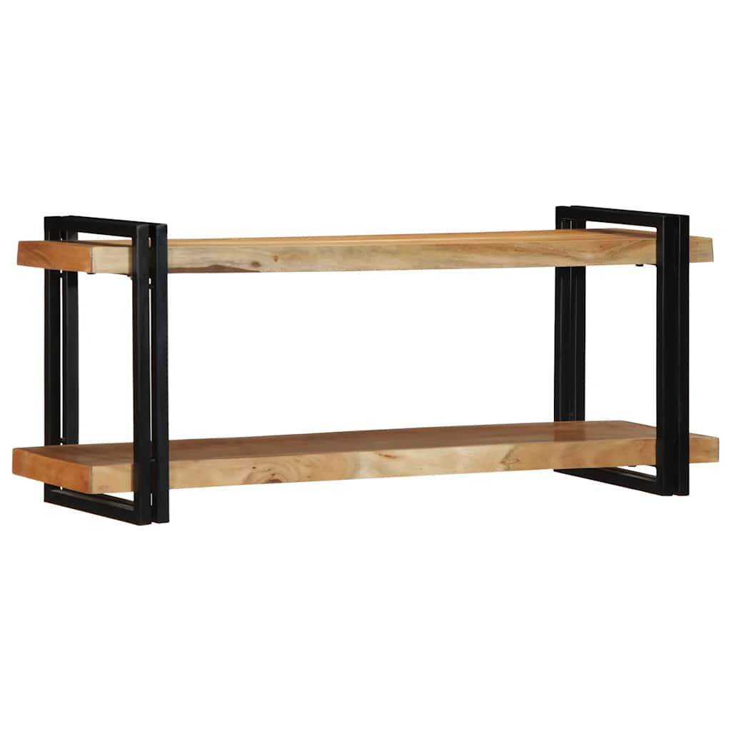 vidaXL Ράφι τοίχου 110x33x45 cm Μασίφ ξύλο ακακίας