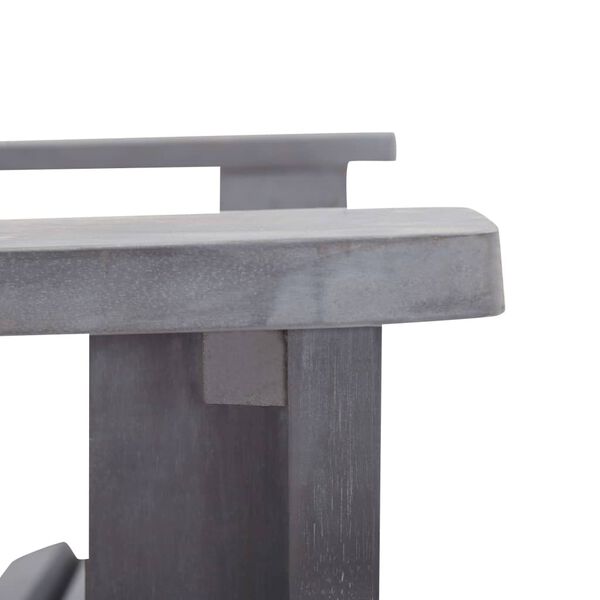 vidaXL Καρέκλα Adirondack Γκρι από Μασίφ Ξύλο Ακακίας