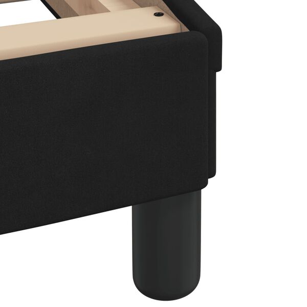 vidaXL Σκελετός Κρεβατιού Χωρίς Στρώμα Μαύρο 160x200 εκ. Βελούδινο
