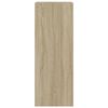 vidaXL Παπουτσοθήκη Sonoma Δρυς 52x37,5x100 εκ. από Επεξεργασμένο Ξύλο