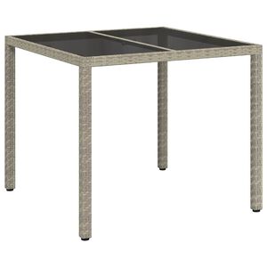 vidaXL &Tau;&rho;&alpha;&pi;έ&zeta;&iota; &Kappa;ή&pi;&omicron;&upsilon; &Gamma;&kappa;&rho;&iota; 90 x 90 x 75 cm &sigma;&upsilon;&nu;&theta;&epsilon;&tau;&iota;&kappa;ό &rho;&alpha;&tau;ά&nu;