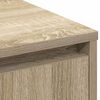 vidaXL Κομοδίνο με ράφι Δρύς Sonoma 90 x 32 x 75 εκ Επεξεργασμένο ξύλο