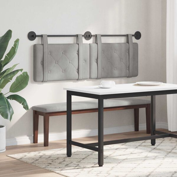 vidaXL &Kappa;&rho;&epsilon;&mu;&alpha;&sigma;&tau;ό &Kappa;&epsilon;&phi;&alpha;&lambda;ά&rho;&iota; &Alpha;&nu;&omicron;&iota;&chi;&tau;ό &gamma;&kappa;&rho;&iota; 130 x 55 x 5 &epsilon;&kappa; &Beta;&epsilon;&lambda;&omicron;ύ&delta;&omicron;