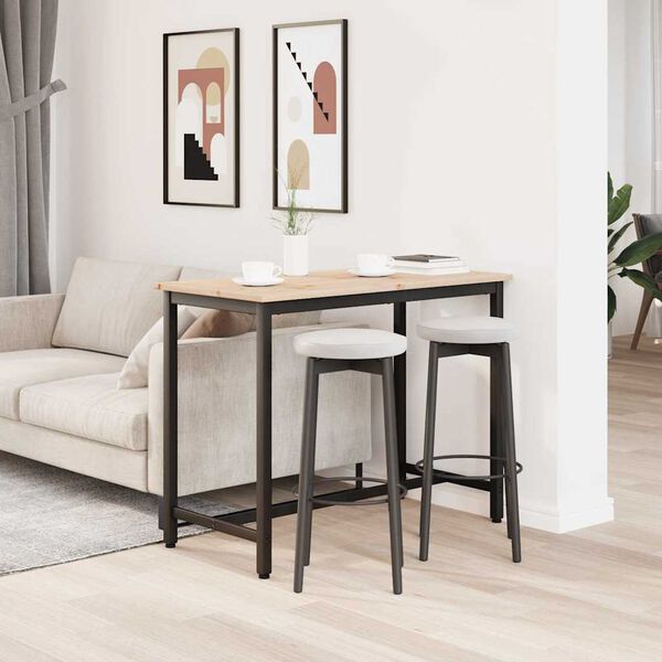 vidaXL &tau;&rho;&alpha;&pi;έ&zeta;&iota; &Phi;&upsilon;&sigma;&iota;&kappa;ό 100 x 50 x 77 &epsilon;&kappa; &Mu;&eta;&chi;&alpha;&nu;&iota;&sigma;&mu;έ&nu;&omicron; &xi;ύ&lambda;&omicron; &kappa;&alpha;&iota; &alpha;&tau;&sigma;ά&lambda;&iota;