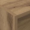 vidaXL Ντουλάπι δίσκων βινυλίου με ράφι Artisan Oak 78,5 x 35 x 45 εκ
