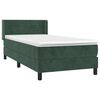 vidaXL &Kappa;&rho;&epsilon;&beta;ά&tau;&iota; Boxspring &mu;&epsilon; &Sigma;&tau;&rho;ώ&mu;&alpha; &Sigma;&kappa;&omicron;ύ&rho;&omicron; &Pi;&rho;ά&sigma;&iota;&nu;&omicron; 90x200 &epsilon;&kappa;. &Beta;&epsilon;&lambda;&omicron;ύ&delta;&iota;&nu;&omicron;