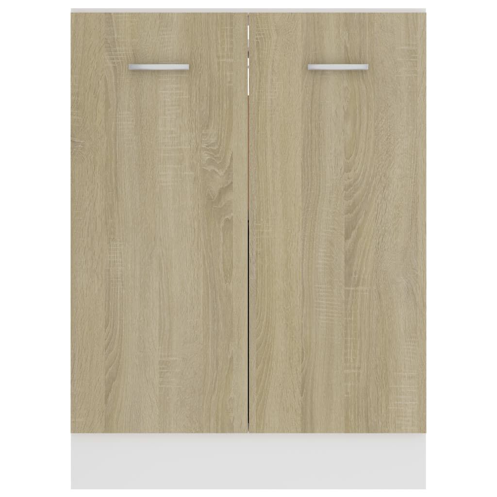 vidaXL Ντουλάπι Δαπέδου Lyon Sonoma Δρυς 60 x 46 x 81,5 εκ. Επεξ. Ξύλο