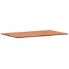 vidaXL Επιφάνεια Τραπεζιού Ορθογώνια 100x60x1,5 εκ. Μασίφ Ξύλο Οξιάς