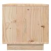 vidaXL Κομοδίνα 2 τεμ. 40 x 34 x 35 εκ. από Μασίφ Ξύλο Πεύκου