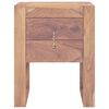 vidaXL Κομοδίνο 40 x 30 x 50 εκ. από Μασίφ Ξύλο Teak