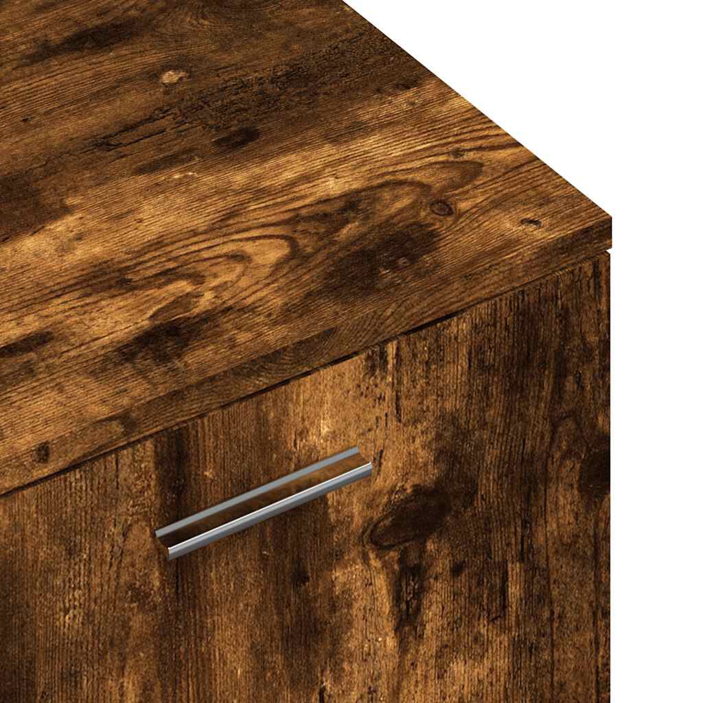 vidaXL Έπιπλο Τηλεόρασης Καπνιστή Δρυς 120x34x37 εκ. Επεξ. Ξύλο