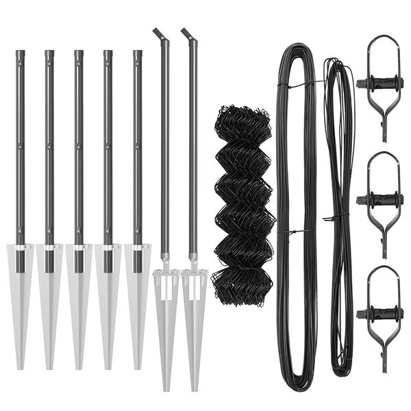 vidaXL &Sigma;&tau;ύ&lambda;&omicron;&sigmaf; &Pi;&epsilon;&rho;&iota;&phi;&rho;ά&xi;&epsilon;&omega;&nu; &Gamma;&kappa;&rho;&iota; 10 x 0,8 &mu; (40 x 40 &chi;&iota;&lambda;&iota;&omicron;&sigma;&tau;ά &pi;&lambda;έ&gamma;&mu;&alpha;)