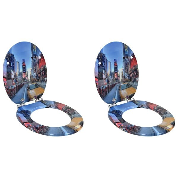 vidaXL &Lambda;&epsilon;&kappa;ά&nu;&eta; 2 pcs &Pi;&omicron;&lambda;ύ&chi;&rho;&omega;&mu;&omicron; 43,8 x 37,8 &epsilon;&kappa;. &Pi;ί&nu;&alpha;&kappa;&alpha;&sigmaf; MDF