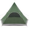 vidaXL Σκηνίτσα Teepee με στέγη Πράσινο 545 x 450 x 295 εκ