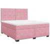 vidaXL &Kappa;&rho;&epsilon;&beta;ά&tau;&iota; Boxspring &mu;&epsilon; &Sigma;&tau;&rho;ώ&mu;&alpha; &Rho;&omicron;&zeta; 180x200 &epsilon;&kappa;. &Beta;&epsilon;&lambda;&omicron;ύ&delta;&iota;&nu;&omicron;