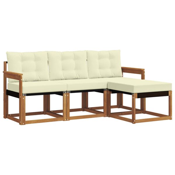 vidaXL &Sigma;&epsilon;&iota;&rho;ά &Kappa;&alpha;&nu;&alpha;&pi;έ &Epsilon;&xi;&omega;&tau;&epsilon;&rho;&iota;&kappa;&omicron;ύ &mu;&epsilon; &mu;&alpha;&xi;&iota;&lambda;ά&rho;&iota; 4 pcs &Phi;&upsilon;&sigma;&iota;&kappa;ό &kappa;&alpha;&iota; &Kappa;&rho;έ&mu;&alpha;