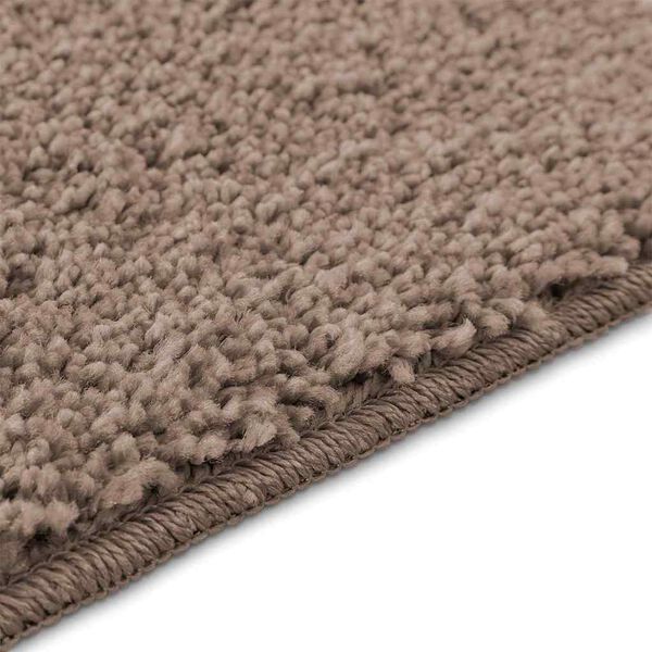 vidaXL Πατάκι μπάνιου 3 pcs Καφέ 50 x 50 cm Πολυπροπυλένιο