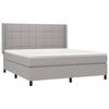 vidaXL &Kappa;&rho;&epsilon;&beta;ά&tau;&iota; Boxspring &mu;&epsilon; &Sigma;&tau;&rho;ώ&mu;&alpha; & LED &Alpha;&nu;.&Gamma;&kappa;&rho;&iota; 180x200&epsilon;&kappa;. &Upsilon;&phi;&alpha;&sigma;&mu;ά&tau;&iota;&nu;&omicron;