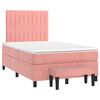 vidaXL &Kappa;&rho;&epsilon;&beta;ά&tau;&iota; Boxspring &mu;&epsilon; &Sigma;&tau;&rho;ώ&mu;&alpha; &Rho;&omicron;&zeta; 120x190 &epsilon;&kappa;. &Beta;&epsilon;&lambda;&omicron;ύ&delta;&iota;&nu;&omicron;