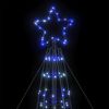 vidaXL Χριστουγεννιάτικο δέντρο LED 1534 LED μπλε 503 cm