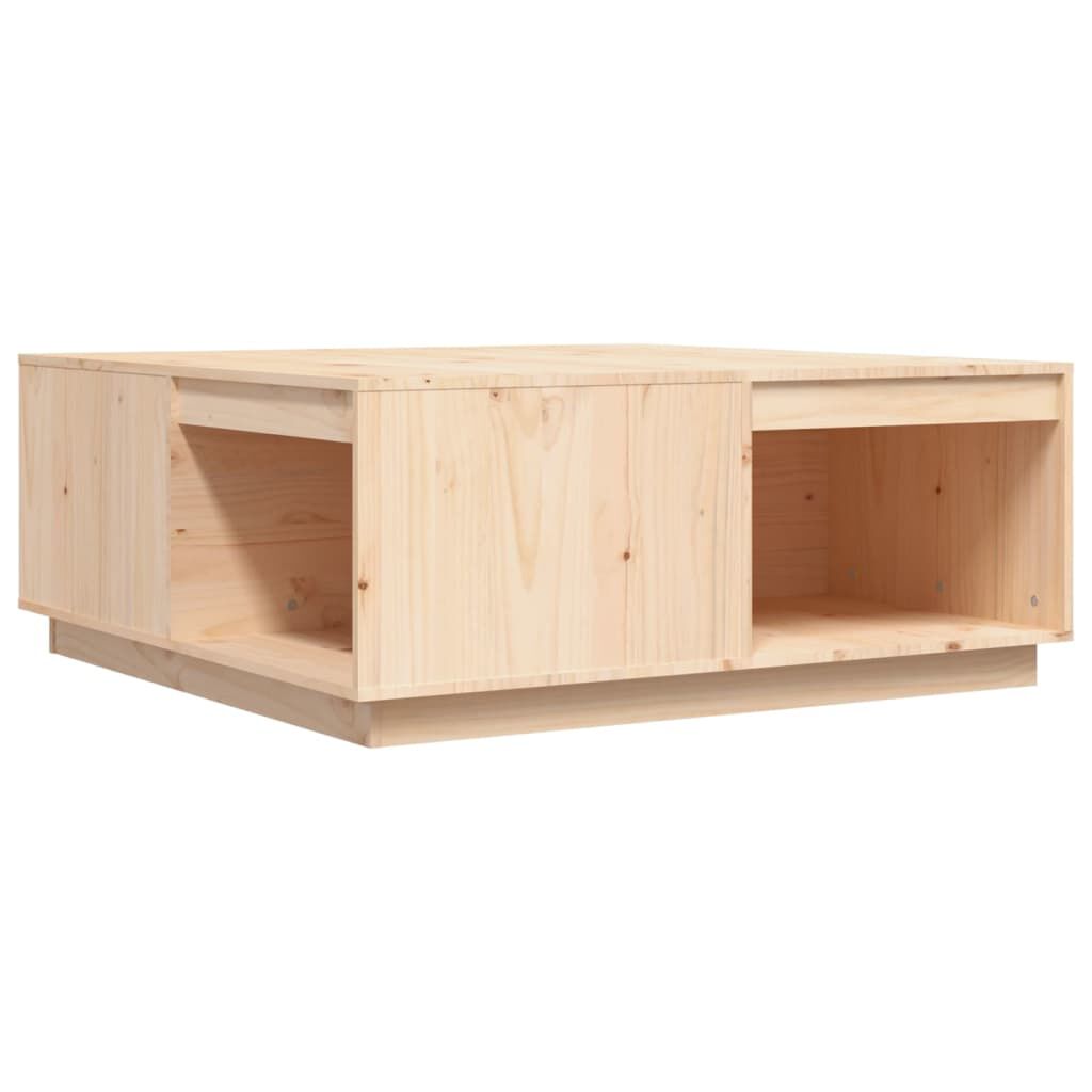 vidaXL Τραπεζάκι Σαλονιού 100 x 101 x 40,5 εκ. από Μασίφ Ξύλο Πεύκου