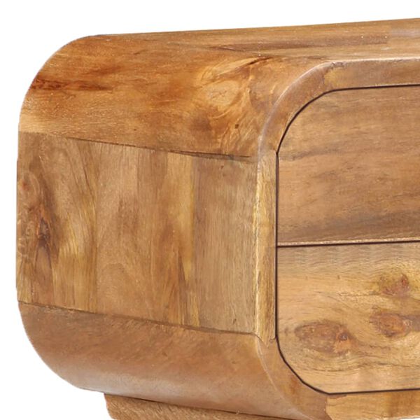 vidaXL Κομοδίνο 43 x 30 x 58 εκ. από Μασίφ Ξύλο Μάνγκο