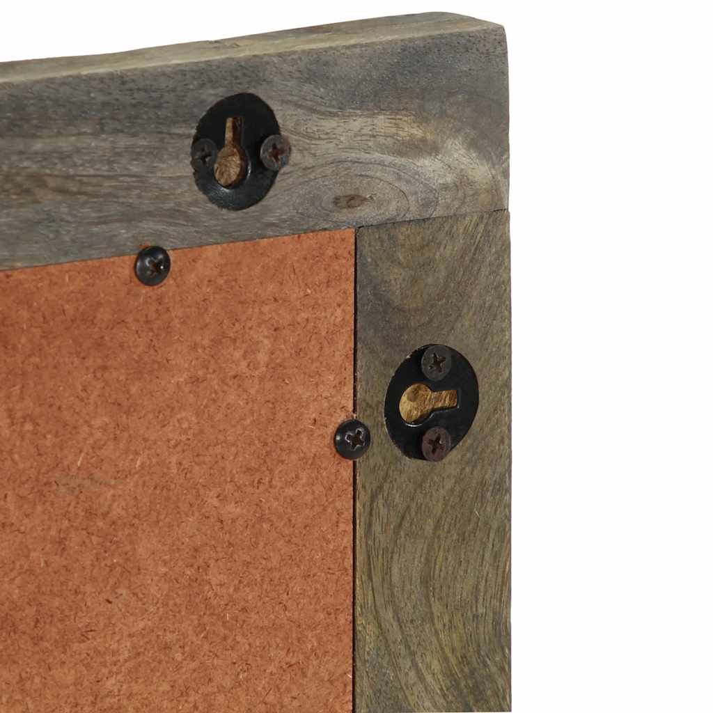 vidaXL Καθρέφτης μπάνιου 50x2,5x70 cm από μασίφ ξύλο Mango